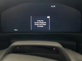 New Key Registered - Display Message